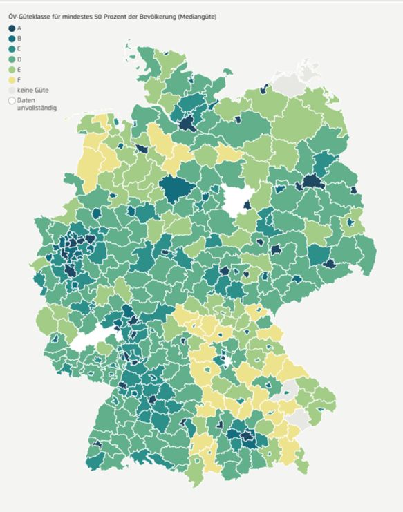 Güteklassen 2023 (C) Agora Mobilitätswende